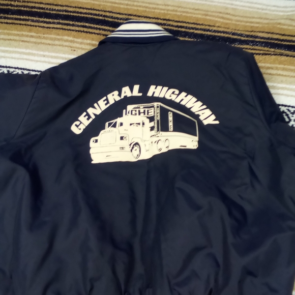 VINTAGE TRUCKER JACKET GENERAL HIGHWAY - Picture 5 of 12